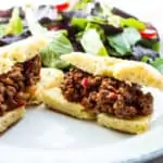 Easy and tasty Keto Sloppy Joes are on the table in under 30!
