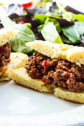 Easy and tasty Keto Sloppy Joes are on the table in under 30!