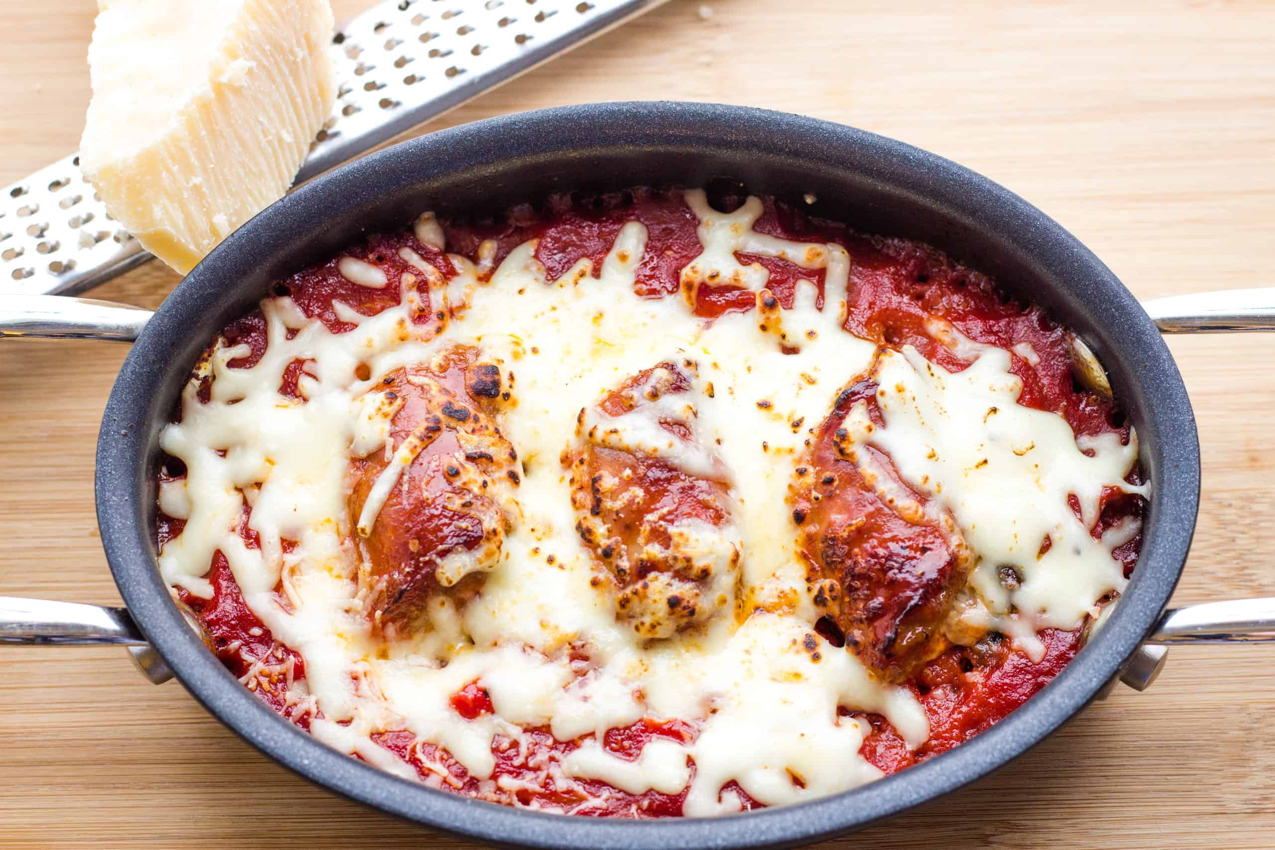 Sausage Parmigiana Keto Cooking Wins