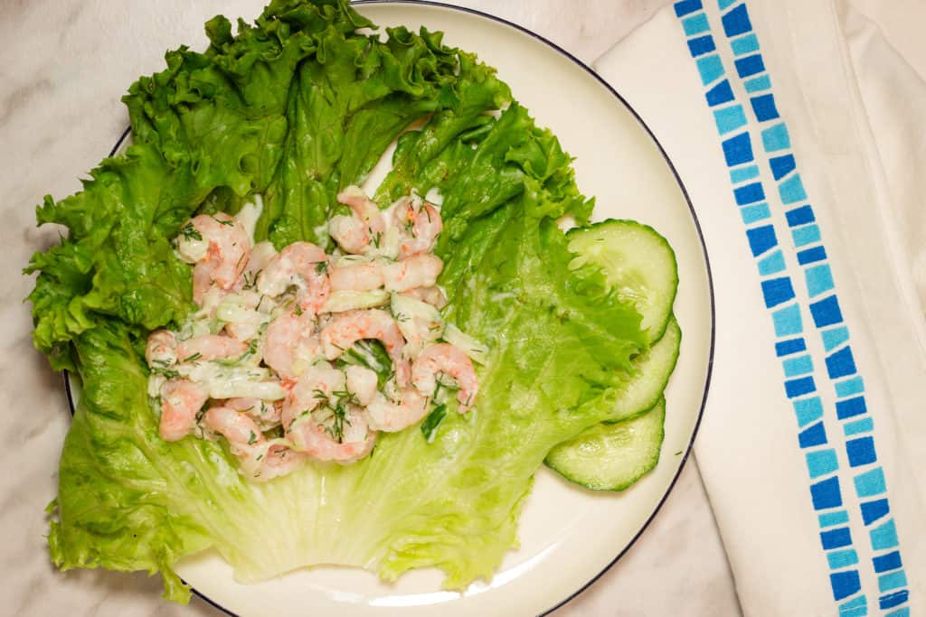 Shrimp Salad with Dill - Keto Cooking Wins