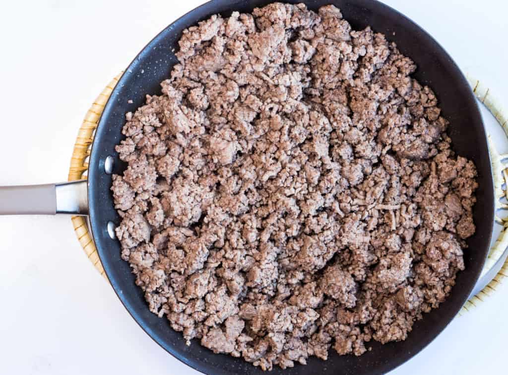 brown the ground beef