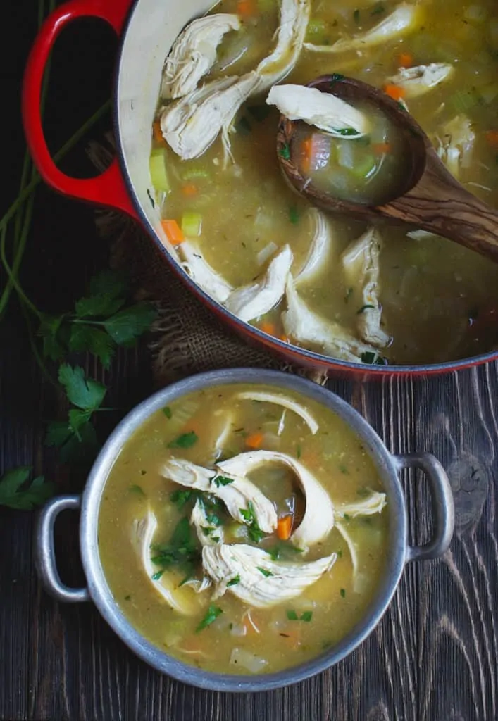 leftover turkey soup recipe