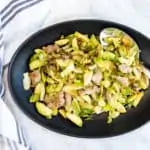 brussels sprouts with sausage