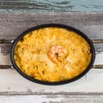 keto shrimp dip in a serving dish