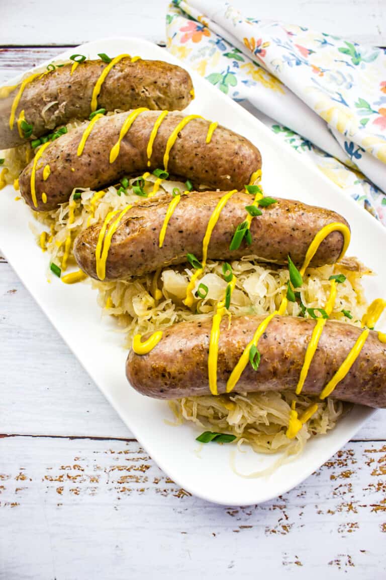 Instant Pot Sauerkraut & Sausage Keto Cooking Wins