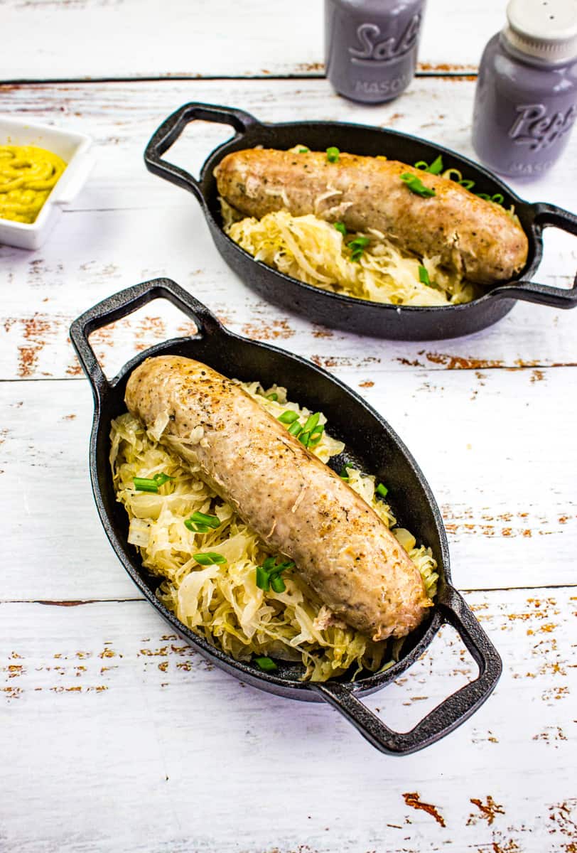 Instant Pot Sauerkraut & Sausage Keto Cooking Wins