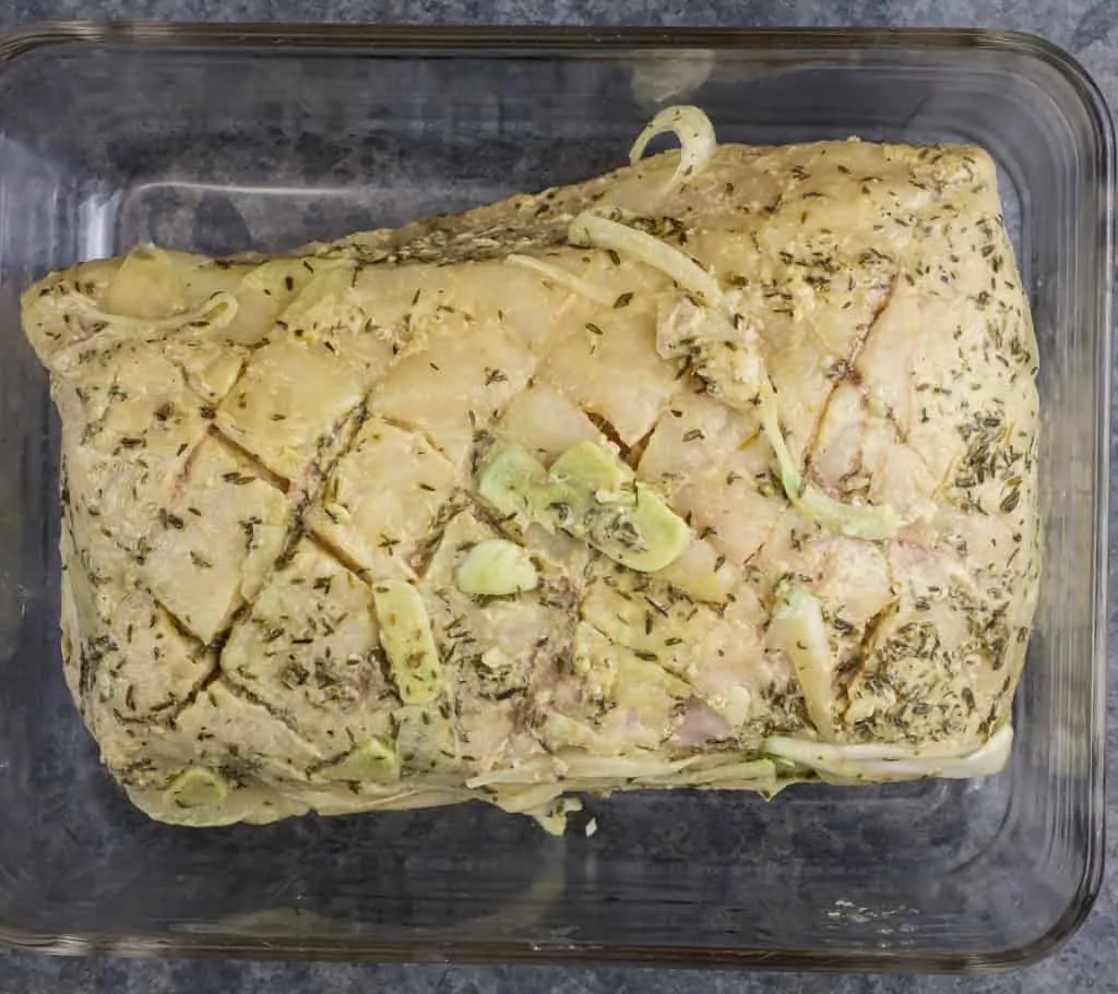 keto sous vide pork cooked