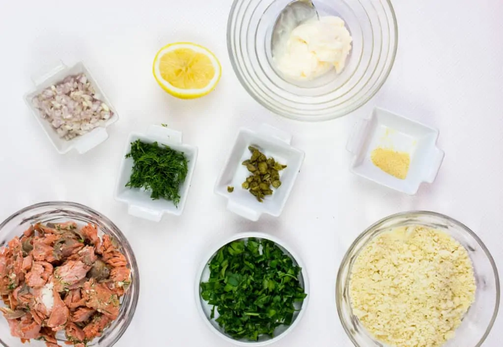 keto salmon patties ingredients