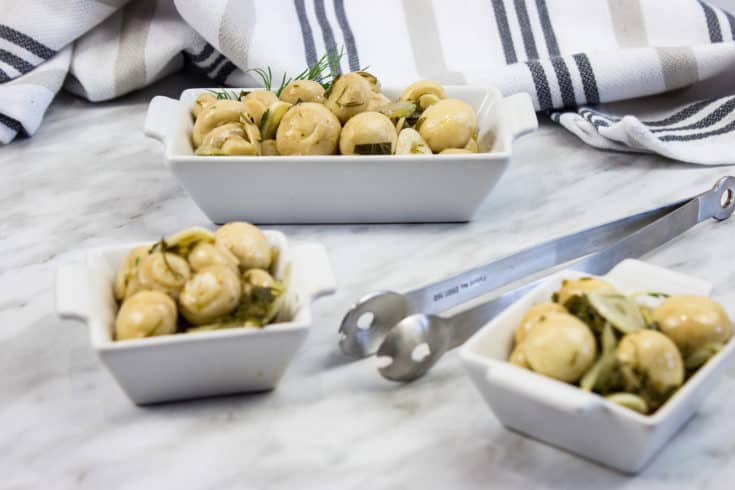 Tasty Easy Marinated Mushrooms