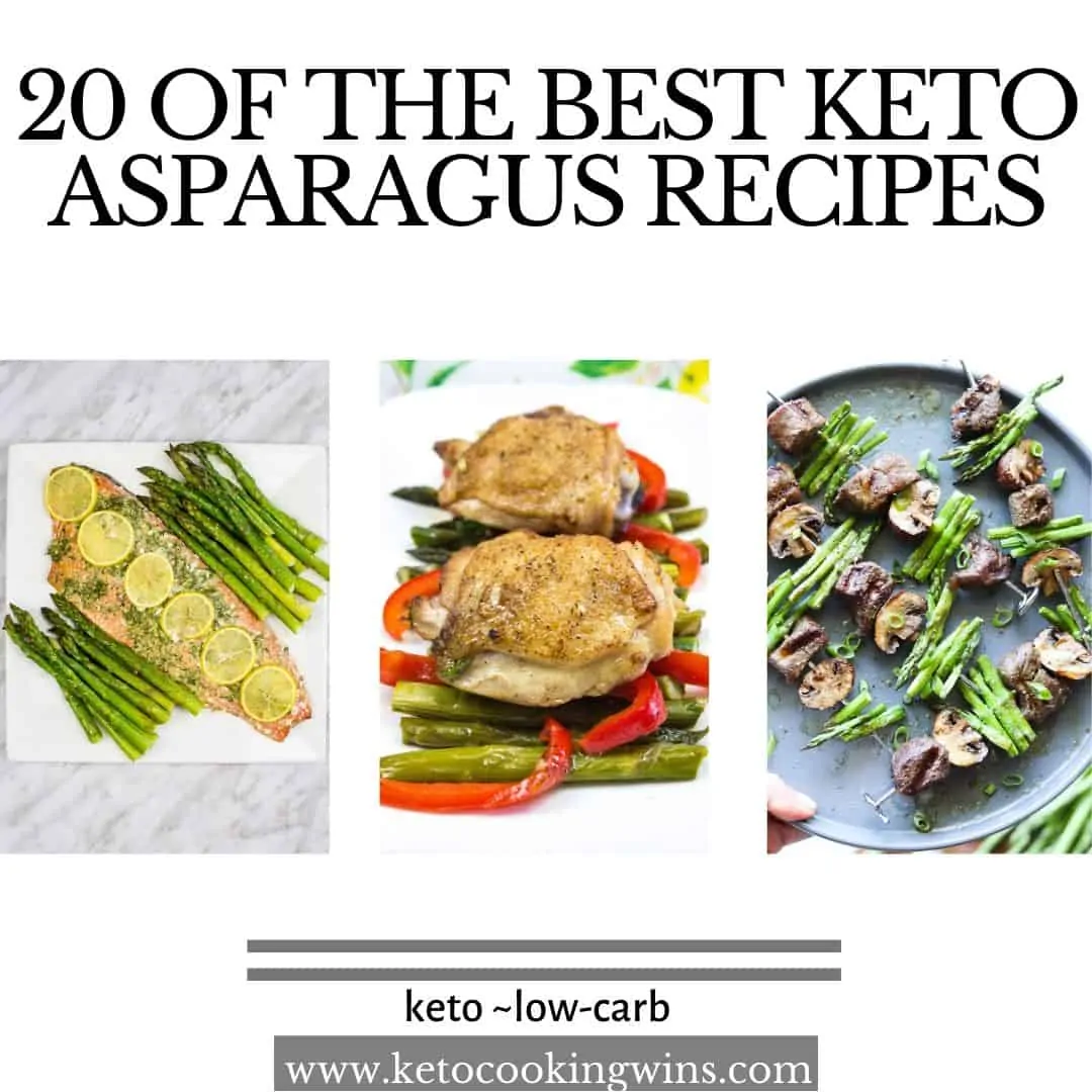 20 of the best asparagus recipes featuring sheet pan salmon, garlic chicken with asparagus and steak and asparagus kabobs