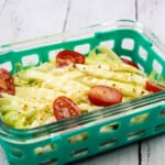 sub in a tub in a meal prep container