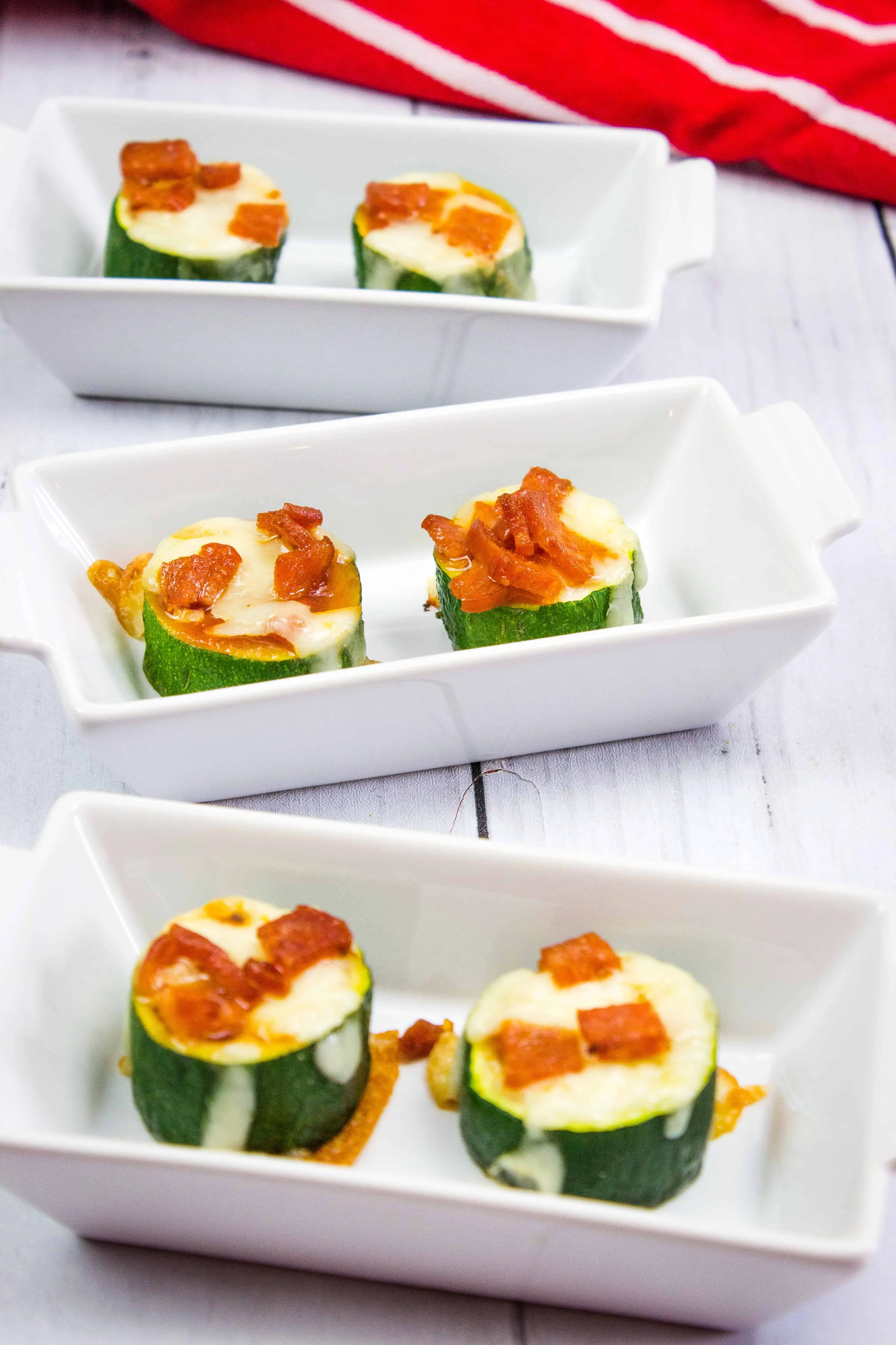 zucchini pizza bites