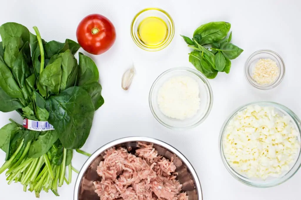 ingredients to make ground chicken lettuce wraps