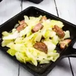 cabbage and sausage skillet