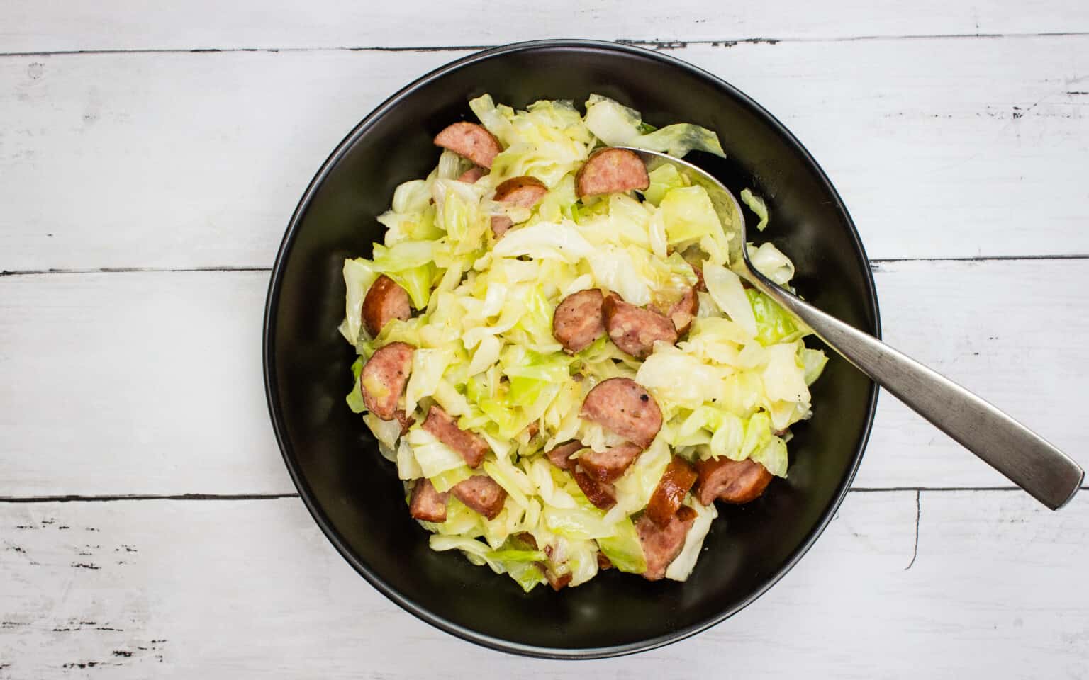 Skillet Cabbage and Sausage Keto Cooking Wins