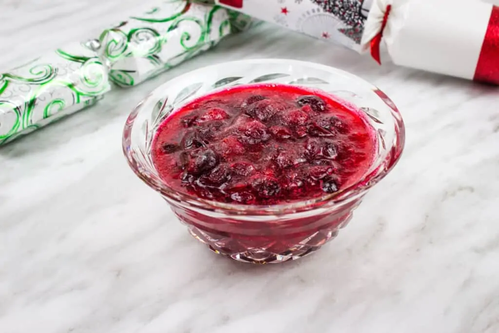 keto cranberry sauce