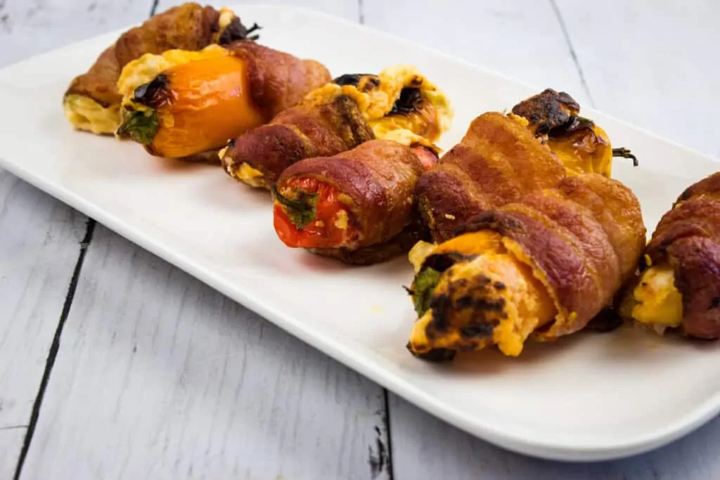 keto sweet pepper poppers