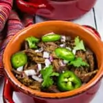 keto beef barbacoa with cauliflower rice