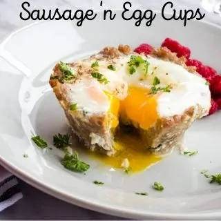 keto sausage n egg cups