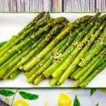 air fryer asparagus with garlic