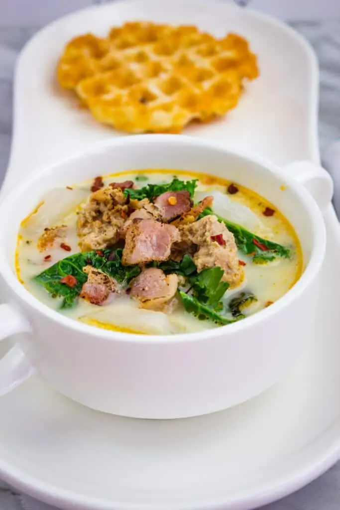 Keto Zuppa Toscana Soup - Keto Cooking Wins