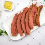 Instant Pot keto corned beef and cabbage
