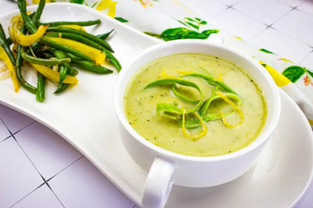 keto cream of asparagus soup