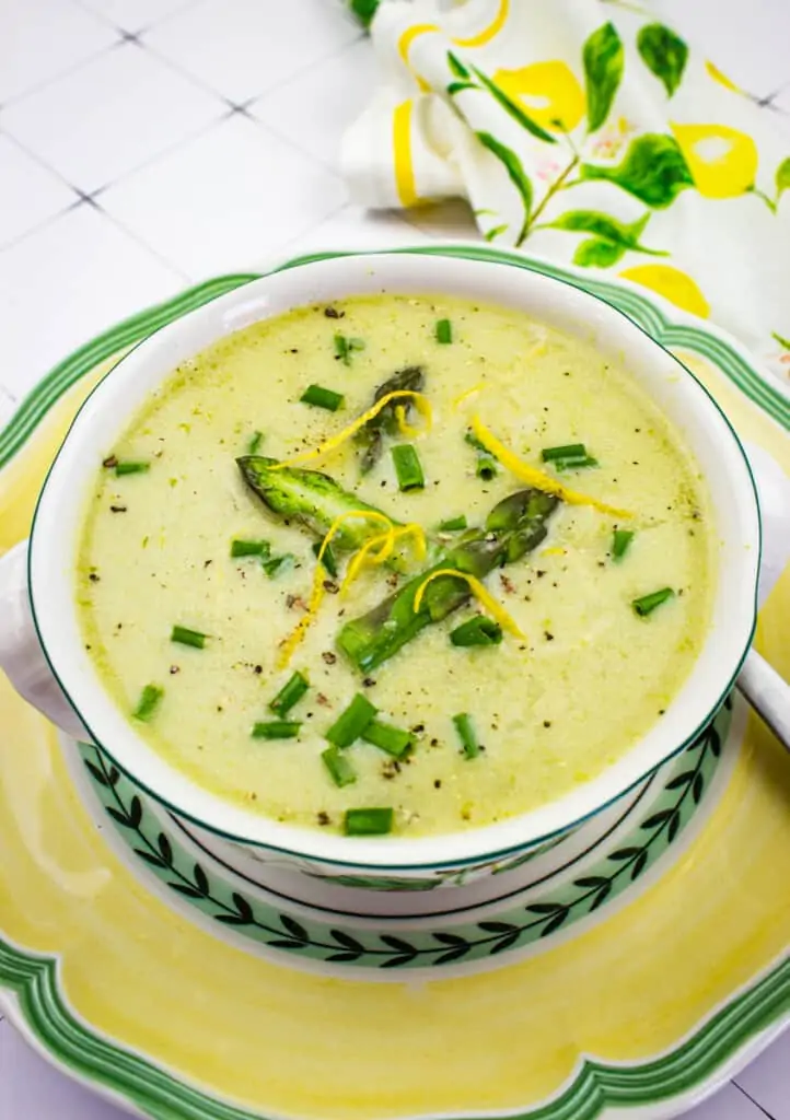 keto cream of asparagus soup 