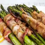 bacon-wrapped grilled asparagus bundles