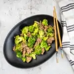 keto ground beef and broccoli