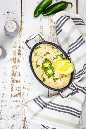 keto white chicken chili