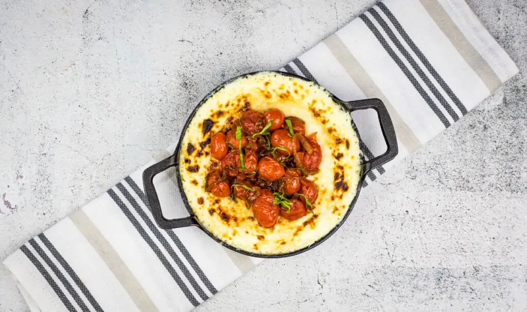 baked ricotta dip finished
