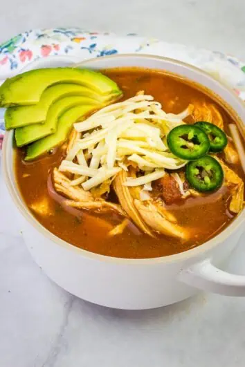 keto chicken tortilla soup