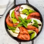 classic keto caprese salad