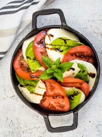 classic keto caprese salad