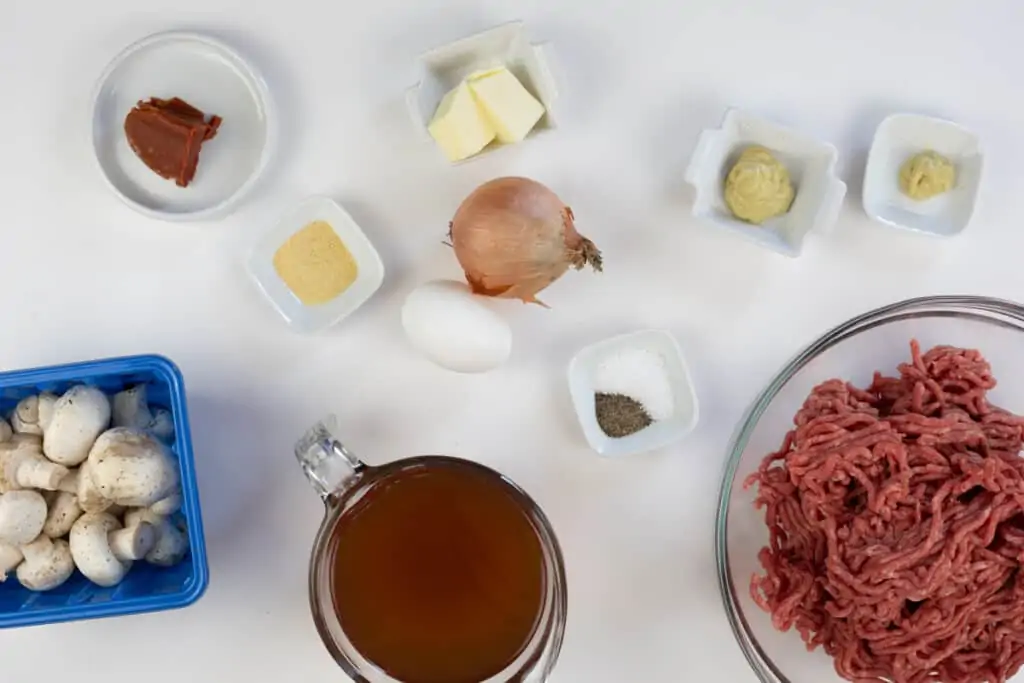 ingredients to make keto salisbury steak