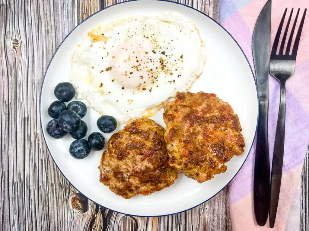 enjoy keto breakfast sausage patties