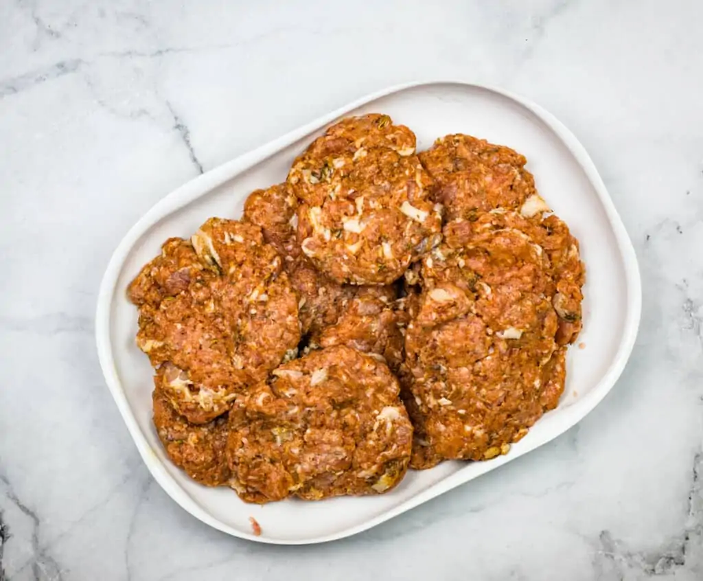 Form into patties and brown in a skillet.