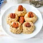 keto energy balls on a plate