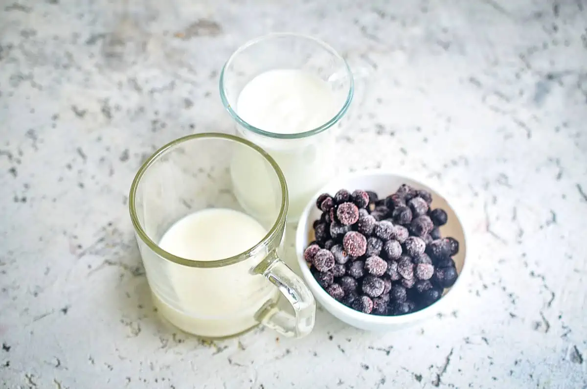 keto blueberry smoothies ingredients
