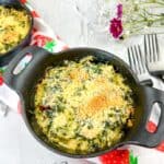 Keto Chicken Florentine Bake with Artichoke Hearts