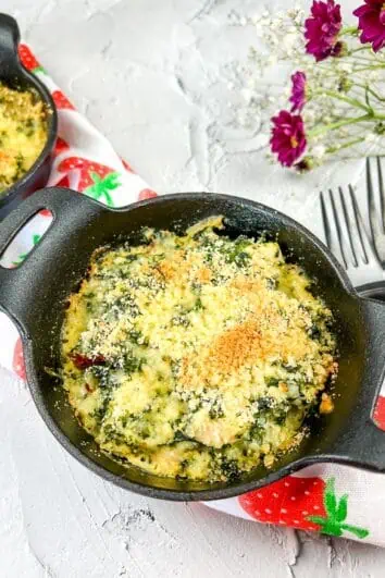 Keto Chicken Florentine Bake with Artichoke Hearts