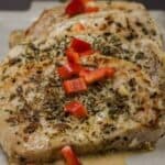 French Pork Chops with Dijon Cream Sauce.